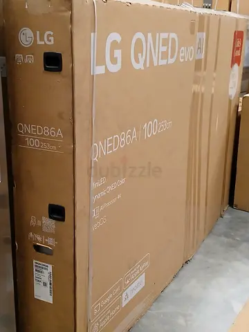 LG TV 100 inch QNED Mini Led 4k 2025 Dmart Ai Television With 1 year warranty