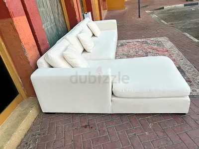 Selling Marina Home Feather filled lshape sofa