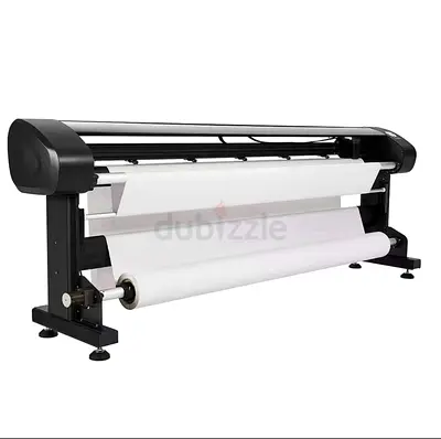 For sale brand new inkjet plotter with ink&paper rolls للبيع بلوتر جديد مع50 رول ورق و25 علبة حبر