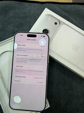 iPhone 17 Pro Max 512gb - Good working condition with box only 13 cycle 100 battery tdra