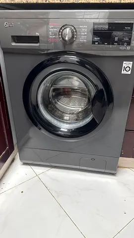 LG Front Load Washing Machine - 7kg, Grey, Fully Functional