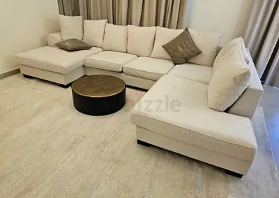 The one Kingston U Shape Sofa Beige