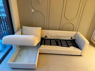 Like new condition IKEA vimle sofabed with storage
