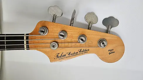 Vintage 1980s Tokai Custom Edition TJB-45 (TJB45OWR) Jazz Bass – Made in Japan