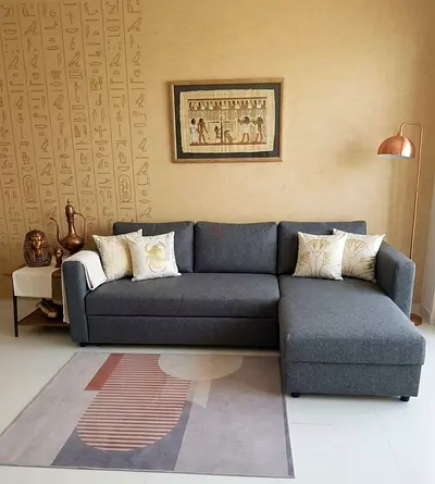 L-Shape Sofa Bed with