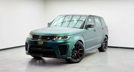2018 Range Rover Sport SVR, Carbon Fiber Package, Fully Loaded, Excellent Condition, GCC