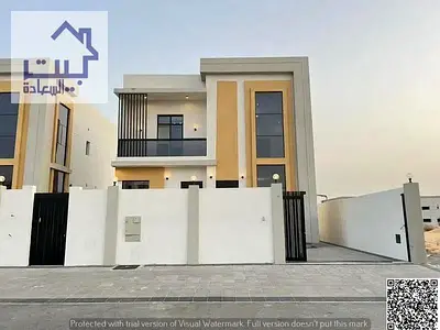 فيلا للايجار في منطقه الزاهيه ارتداد امام الفيلا للسيارات حوش واسع داخل الفيلا تتكون من طابقين ارضي اول مجلس وصاله 3 غرف نوم ماستر 5 حمام