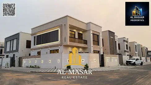 Corner villa in Al Yasmeen Gardens, Ajman; price includes registration and ownership fees.
