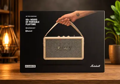 Marshall Kilburn III Portable Bluetooth Speaker