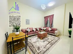 1 BHK - monthly rent - all inclusive - furnished - clean furniture