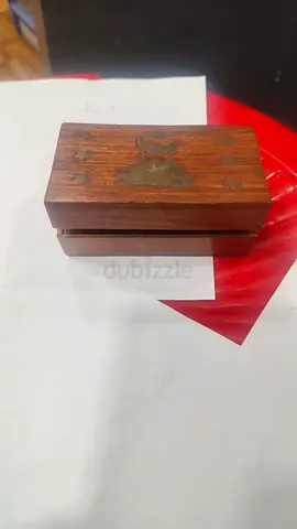 Small Vintage Wooden Trinket Box-5x7cm