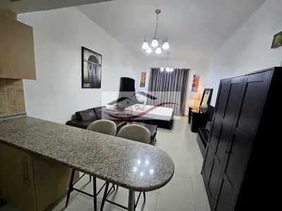 Al Jawzaa A | Furnished Studio With Balcony | Family Building | Reserved Parking | Rent | 3800 Mont