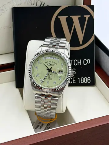 ' WEST End  Steel Automatic Watch with Jubilee Bracelet