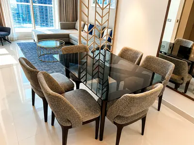 Dining table + chairs