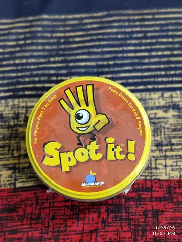 Spot It! family card game (tin edition)