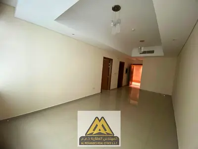 غرفة وصالة للإيجار بالصناعية 2 عجمان، ماستر، 2 حمام، خزائن، تكييف مركزي، مساحة كبيرة، 36 ألف.