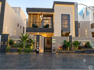 Own a modern villa in Al Helio featuring a spacious roof terrace and central air conditioning; registration fees are included.