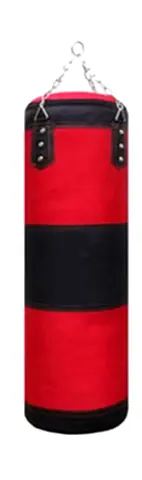 Heavy Hanging Punching Bag with Chains - Good Condition