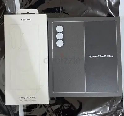 Samsung Galaxy Z Fold8 Ultra TDRA + clear magnet case Unopened