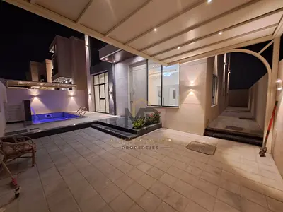 Villa with (pool) for sale | ajman| al helio2 area | 4 master rooms, majlis, hall, maid room| freehold | price included every things.