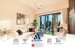 Downtown Dubai 1BR Apartment For Rent Near Burj Khalifa With Pool Gym