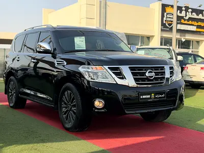 نيسان باترول 2019-الماكينه الكبيره فل اوبشن-خليجي-مالك أول-متاح تمويل بنكي-صبغ وكاله