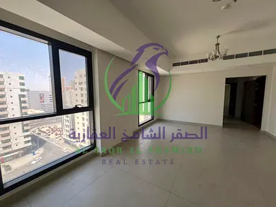 Brand New One Bedroom Apartment for Rent in Abu Shagara New Tower Master Bedroom Balcony Two Bathrooms Built In Wardrobes Modern Design Premium Finish