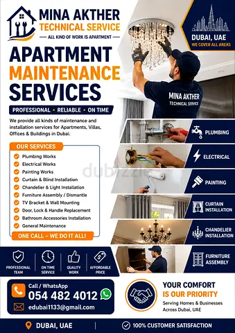 All kind of Apartment Maintenance Dubai