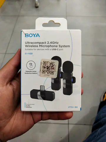 BOYA BY-V20 Ultracompact 2.4GHz Wireless Microphone System (USB-C) - New