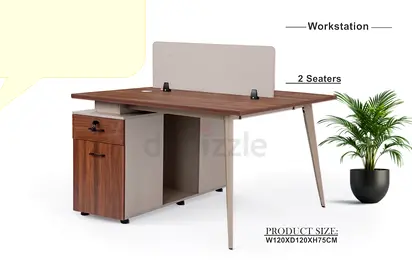 Brand New 2 Parson Workstation Office