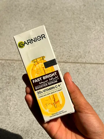 Garnier brightening serum
