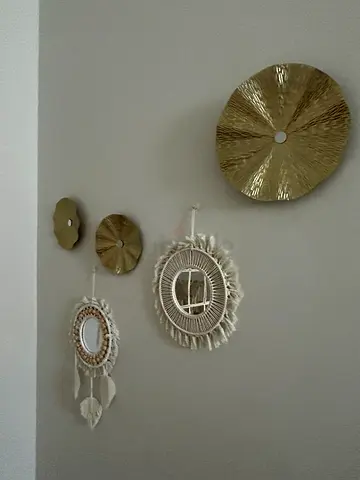 Set of Decorative Wall Hangings / Boho Wall Decor. 20/1 pieces