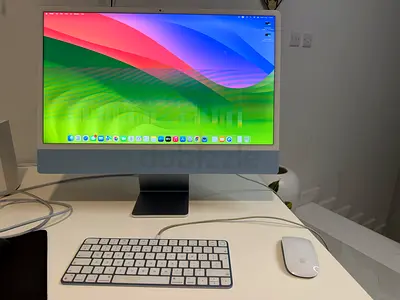Apple iMac 24-inch M1 chip (512GB Blue)