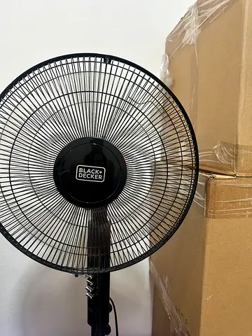 Black Decker Standing tall fan