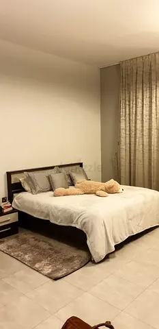 King size bed frame and mattress perfect condition