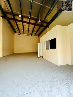Spacious Warehouse for Rent in Al Jurf 1 Industrial | 2,000 SQFT | 21 KW Power | Garage Space