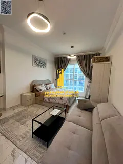 ✨ The most luxurious and elegant studio apartment for monthly rent in Al Rashidiya Oasis Towers 1