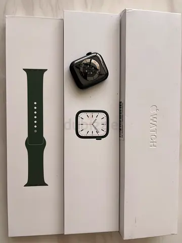Apple Watch Series 7 GPS + Cellular (with extra bands) - Good Condition, Original Box & accessories