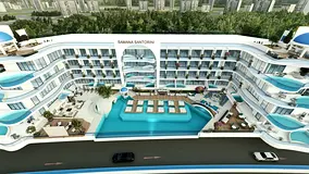 Studio+Plunge Pool_With Parking_Studio City View_1 Minute To Mohammed Bin Zayed Road