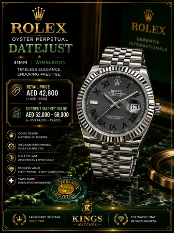 Rolex Datejust-style Stainless Steel Mens Watch with Jubilee Bracelet
