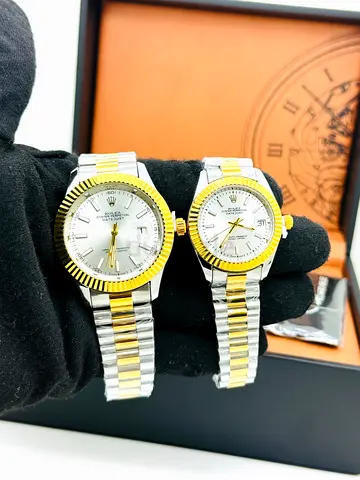 rolex duo mens watch