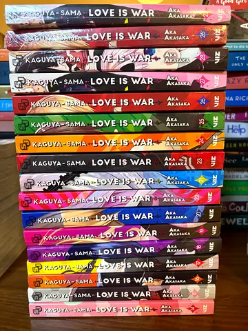 LOVE IS WAR Manga series - Vol 14-28