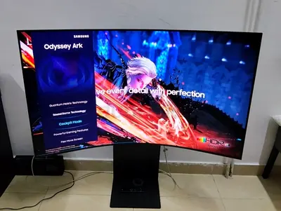 The Samsung Odyssey Ark 55-inch (model S55BG970NM / LS55BG970NMXUE) is a premium, 1000R curved gamin