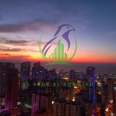 شقة غرفة وصالة ماستر للايجار السنوي في المجاز 3 عند قناة القصباء وبلكونة مع شهر مجاني وباركينج مجاني وجيم ومسبح
