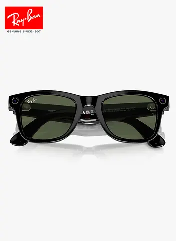 Ray-Ban Wayfarer-style Black Sunglasses (Genuine) - Unisex