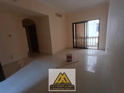 للايجار السنوي النعيميه 1 غرفه وصاله بلكونه تكييف مركزي بنايه عائلات 28 الف 4 دفعات
