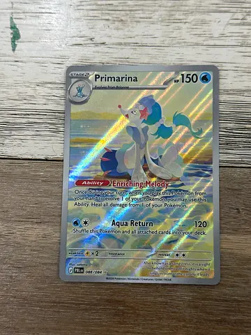 Primarina Pokémon card