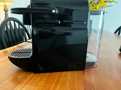 Nespresso Essenza  Capsule Coffee Machine - Compact Black + 20 free capsules