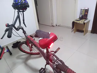 Used red kids/teen casual daily used bike in good condition