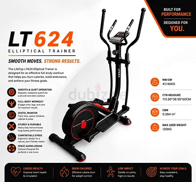 LT624 Elliptical Trainer Cross Trainer